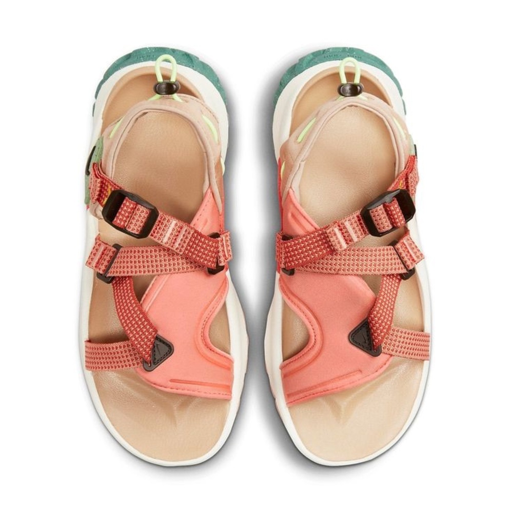 Nike Onetona Coral Beige & Matter Root Pink Sandals with Adjustable Straps